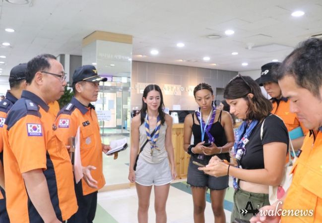 ‘잼버리 숙소’ 소방력 근접배치 및 안전점검