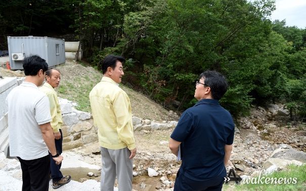 의정부시, 제6호 태풍 카눈 대비 위험지역 긴급점검 실시