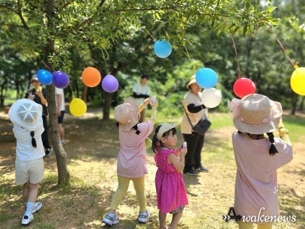 파주시, 유아숲체험원 운영…유아 성장발달 돕는다