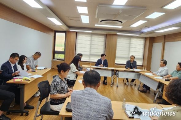 지난 17일 본관 2층 다목적실에서 열린 김포시와 (사)자연보호 중앙회 김포시연합회 간의 ‘정담회’