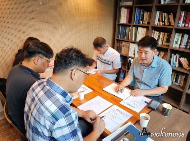 화성시의회 배정수의원 공용 전기차 충전시설 설치를 위한 부서와의 간담회