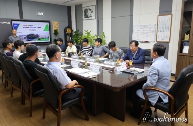 임상오 경기도의원, 동두천 청년농업인과 농촌현안 간담회