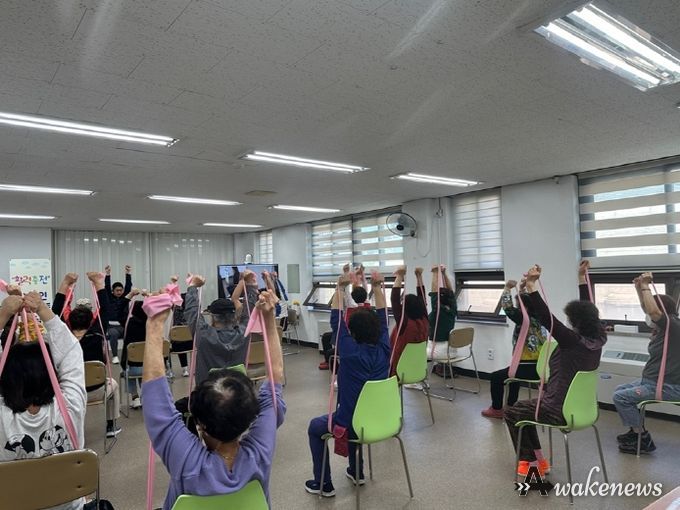 의정부시 보건소, 활력충전 장애인 재활운동교실 성황리 진행 중