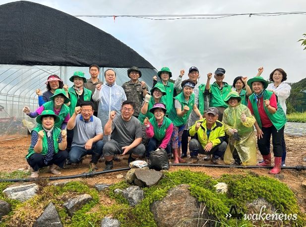 광주시 남한산성면 남녀새마을지도자, 사랑의 김장배추 심기