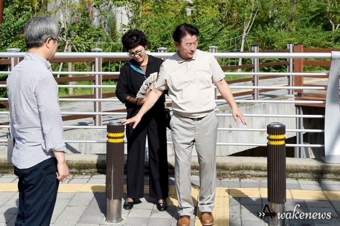 김동근 의정부시장, 장암동 ‘동네 한 바퀴’ 로드체킹 실시