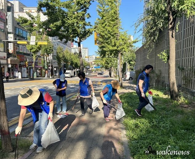 의정부시 송산2동, 주민과 함께 추석맞이 대청소 실시