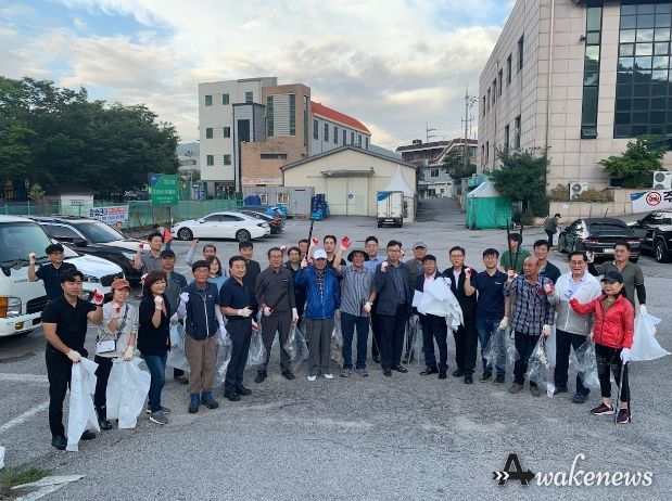 양주시 장흥면, 이장협의회 ‘장흥면 추석맞이 대청소’ 실시