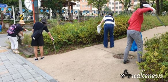 고양특례시 탄현2동, 경기도장애인생활체육대회 대비 마을환경 정화 실시