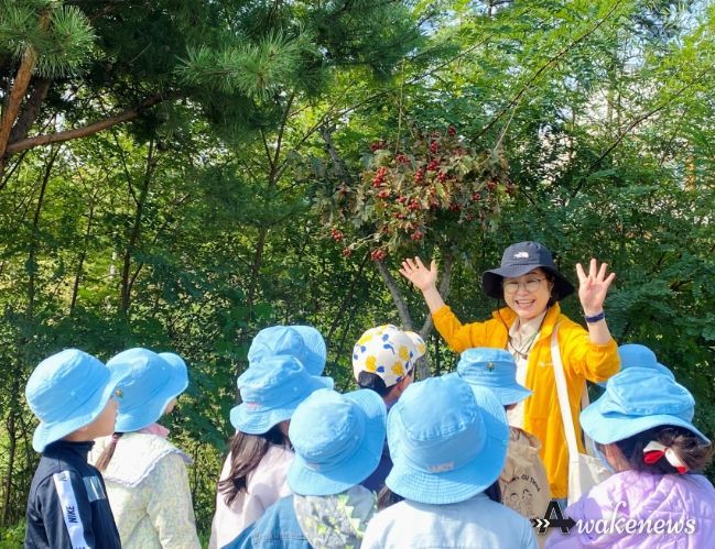 고양시 덕양구보건소, 유아 아토피·천식 예방 교육 '아토피 힐링 숲체험 교실' 운영
