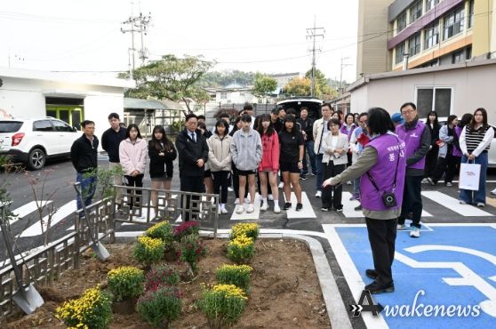 양주시, 허준 문화진흥재단·덕정중학교와 탄소중립 한방 나무심기 행사 성료