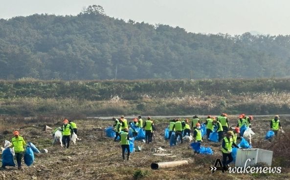 2023년 국토 대 청소 마무리는 환경공무직이