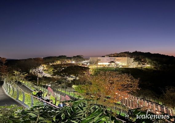 지난 10월 28일 진행된 조강해넘이 야간개장 행사시 모습들