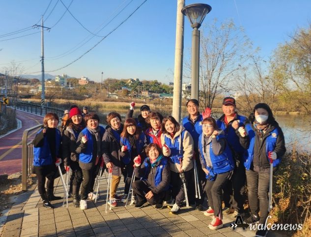 바르게살기운동 의왕시 부곡동위원회, 왕송호수 정화활동 실시