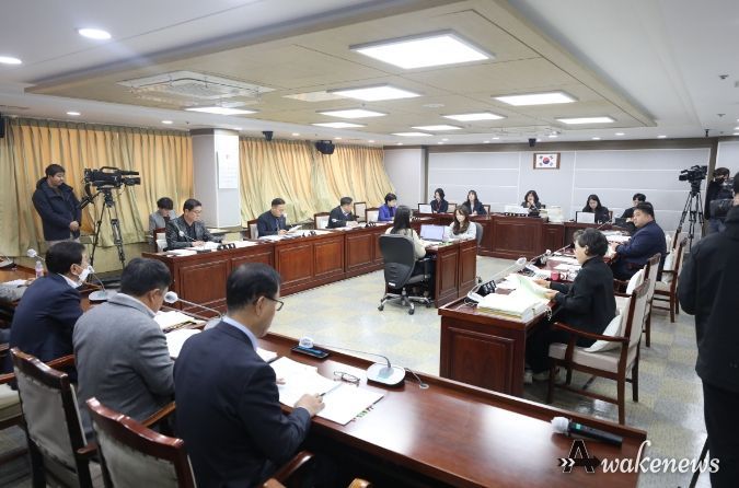 도시환경위원회, 행정감사