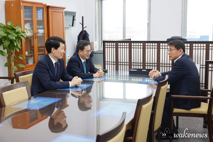 서삼석 국회예산결산특별위원장 면담