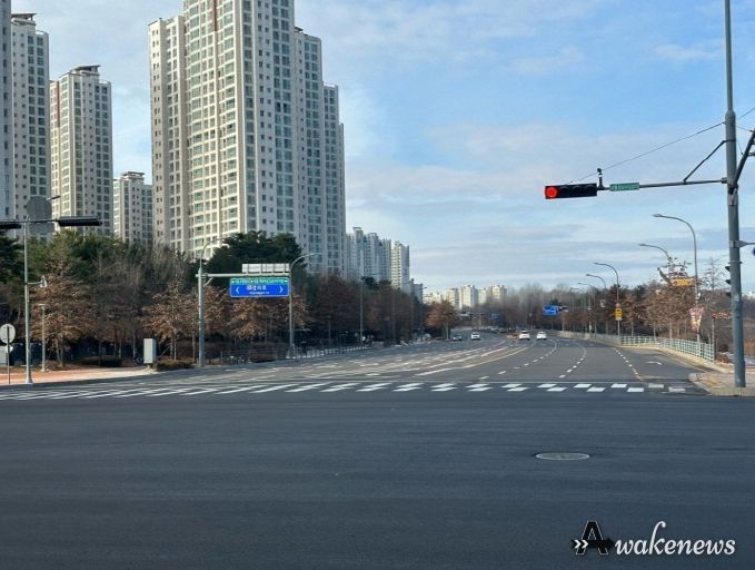 파주시, 운정호수교차로 1개 차선 확장…교통 풀린다