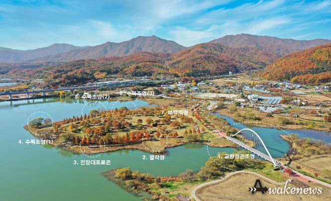 남양주시 물의정원, 2024년 팔당수력발전소 지원사업으로 야간경관 조성 추진