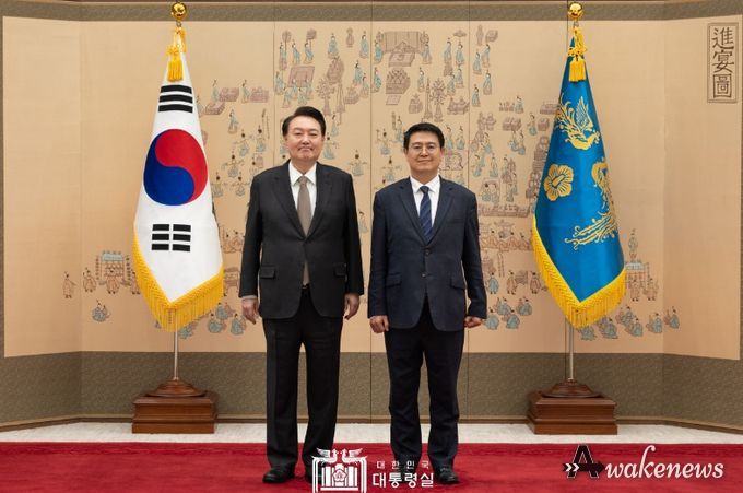 해외 공관장 신임장 수여