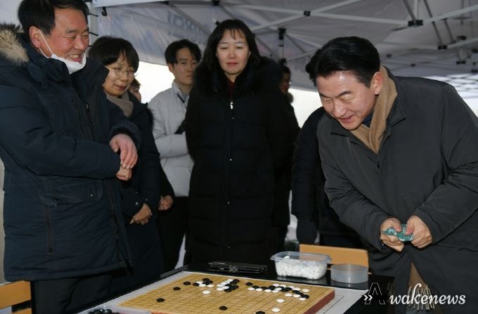 의정부시, 동막교 ICT 쉼터 겨울에도 인기 만점