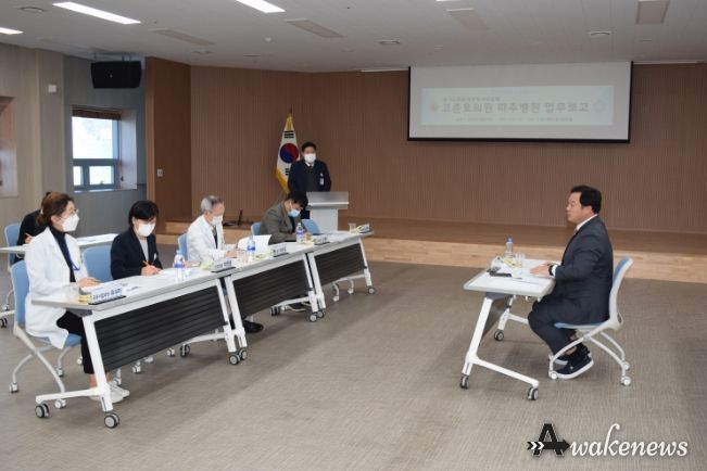 고준호 의원, 경기도의료원 파주병원 노후 구급차 교체 예산 1억원 확보