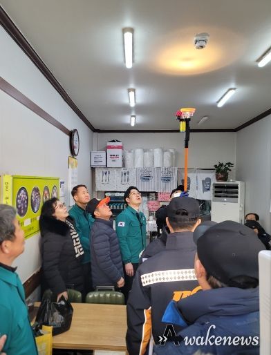 의왕시, 전통시장·취약가구 안전관리 실태 합동 점검