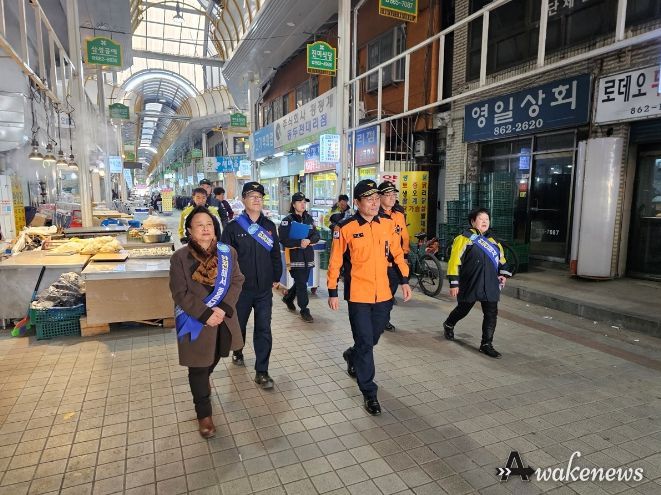 동두천시장 안전점검