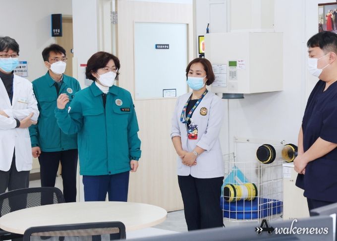 김보라 안성시장 의료공백 최소화 위해 헌신하는 응급의료기관 의료진 격려