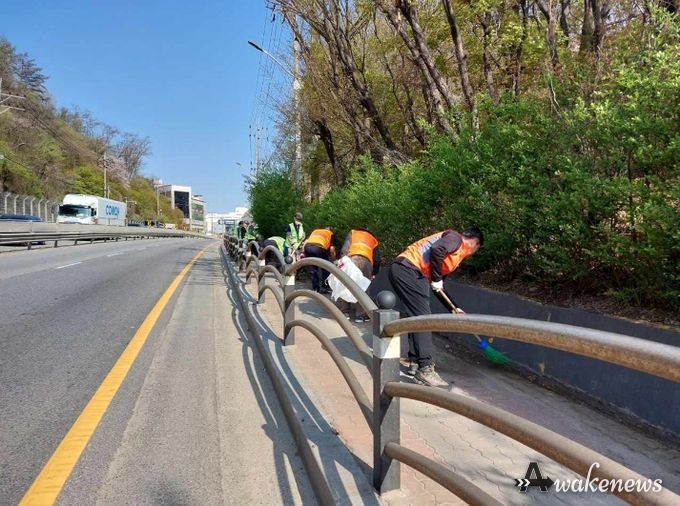 광주시 초월읍, WASBE 손님맞이 환경정비 실시