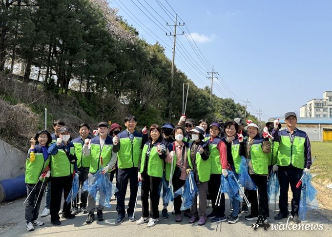 평택시 신평동 통장협의회, 새봄맞이 환경 정화 활동