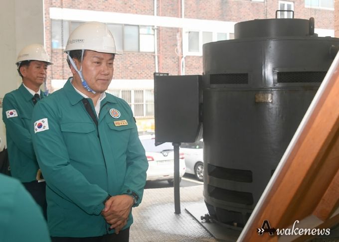 오산시, 극한 강우 대비 도상 토론 훈련 및 빗물펌프장 가동 훈련 진행