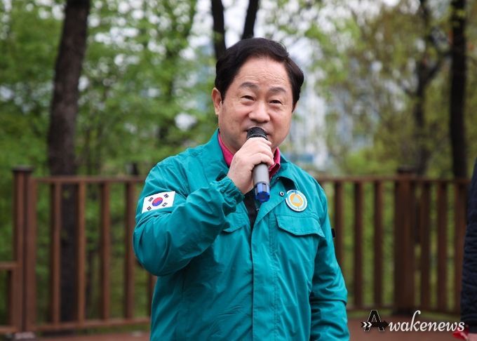 남양주시 다산2동, 황금산 나무 심기 행사 실시