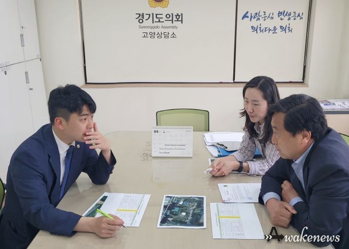 정동혁 의원, 고양시 ‘화정동 도시공원 환경개선 방안 마련’을 위한 정담회 개최