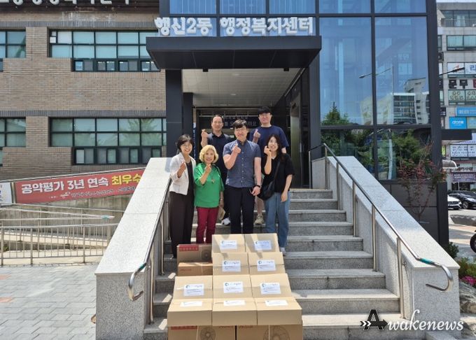 고양시 행신2동 다움교회, 선풍기·식료품 후원으로 이웃의 시원한 여름나기 지원