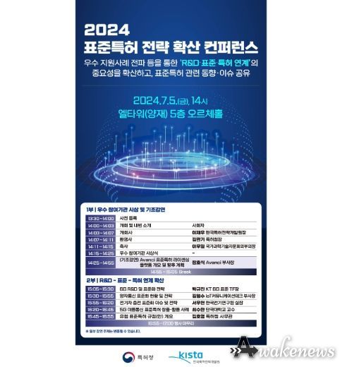 표준특허 전략 확산 컨퍼런스 포스터