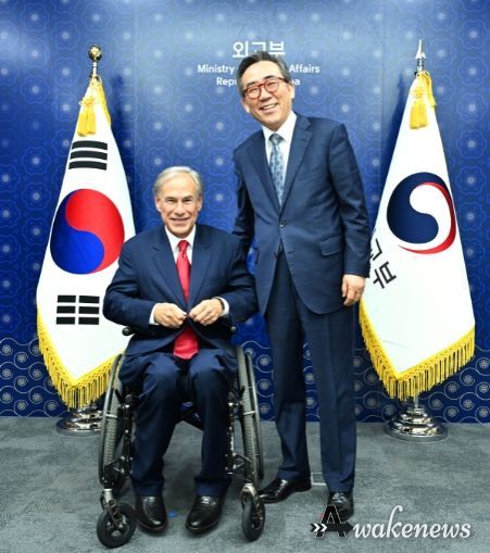 조태열 장관, 美 텍사스 주지사 접견