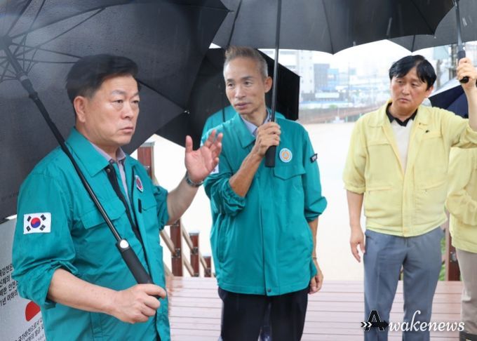박승원 광명시장, 호우 현장 긴급 점검 “시민 피해 최소화 위해 행정력 총동원 할 것”주문