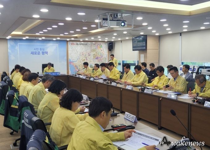 평택시, 집중호우 피해 복구 위한 ‘대책 보고회’ 열어