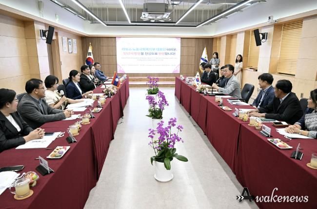 이민근 안산시장, 라오스 노동사회복지부 대표단 영접… 우호 협력 다져