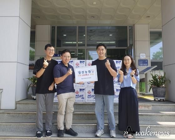 열린농원, 추석 명절 맞아 시흥시 군자동에 라면 200상자 후원