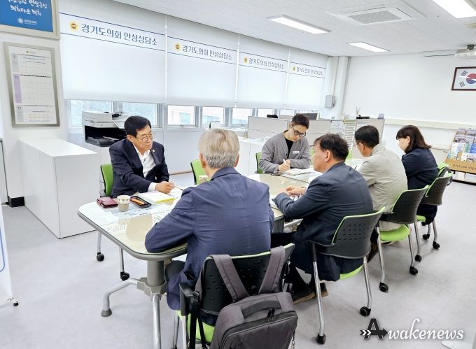 박명수 의원, 안성시 도시바람길숲 조성사업 추진 관련 정담회