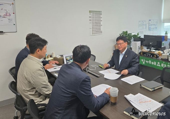 성기황 의원, 시흥-수원간 고속화도로 건설 사업 경과 보고 받아