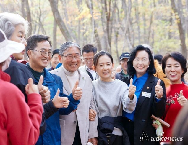 경기도의회 정윤경 부의장, ‘경기 흙향기 맨발길’ 조성 선포식에서 경기도민의 건강과 행복을 위한 정책 지속 추진