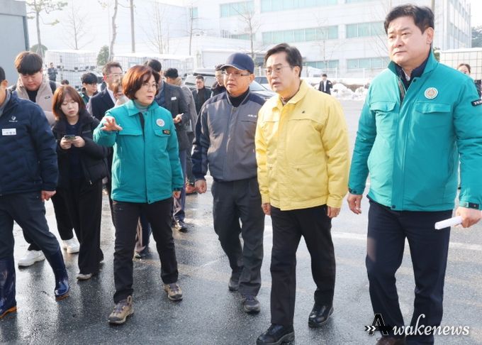 안성시, 폭설 피해 신속 지원 절실‥김동연 경기도지사 현장 방문
