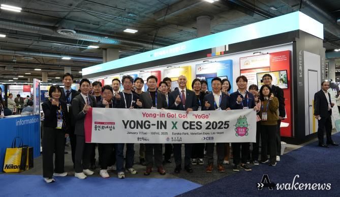 이상일 용인특례시장은 1월 7일부터 10일까지 미국 라스베이커스에서 열린 'CES 2025' 행사장을 방문해 시 단체관으로 참여한 기업 관계자들과 수출 인턴들을 격려했다