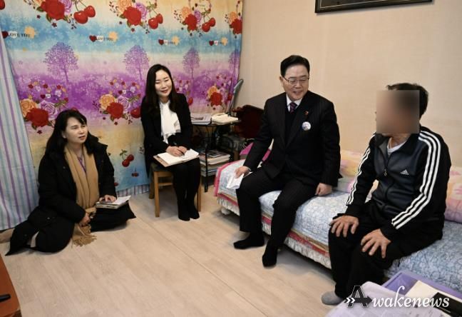 강수현 양주시장, ‘행복한 노후의 동행’ⵈ 홀몸 어르신 가정방문