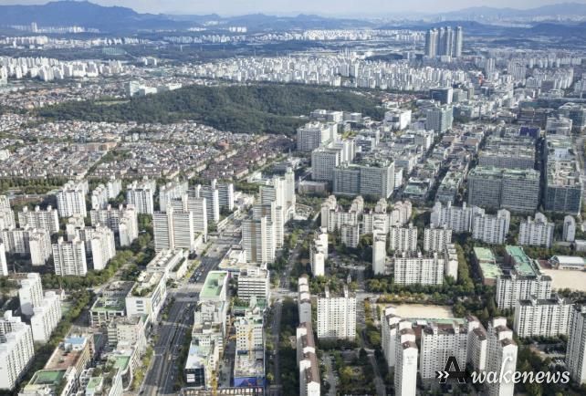 일산신도시 전경
