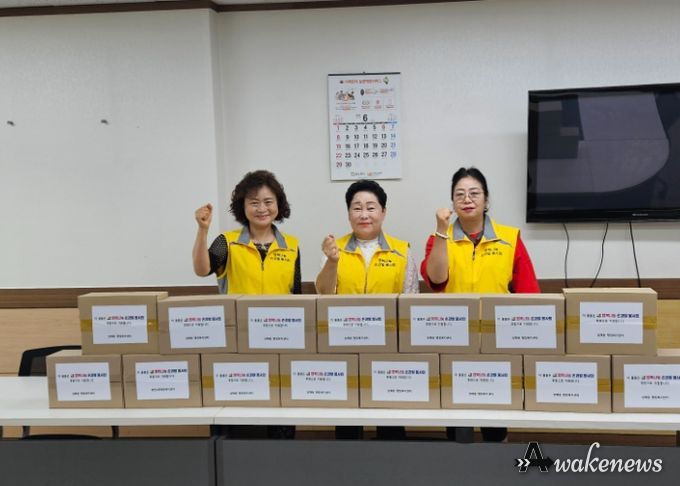 동두천시 행복나눔손과발봉사회, 독거 어르신 삼계탕 밀키트 전달