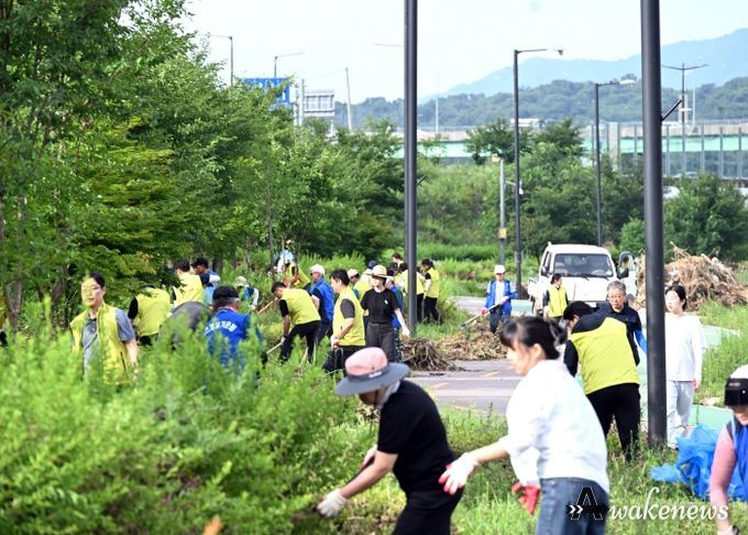 의정부시의회, 집중호우 피해 현장 찾아 수해복구 활동 펼쳐