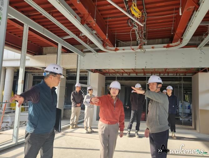 경기도의회 교육행정위원회 이애형 위원장, 경기도교육청 조원청사 및 중앙도서관 현장 방문