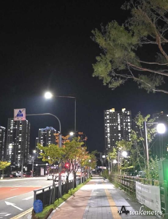의정부시, 민락2지구 보행등 LED 전면 교체…안전한 밤길 조성